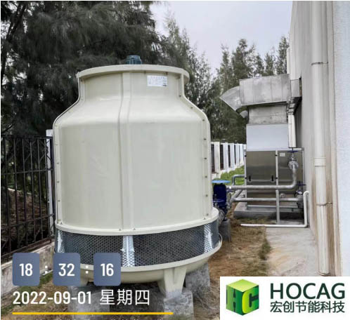 2022華能風(fēng)電南三風(fēng)場SVG配電室空水冷卻系統(tǒng)改造